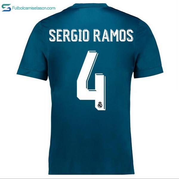 Camiseta Real Madrid 3ª Sergio Ramos 2017/18